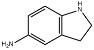 1H-Indol-5-amine,2,3-dihydro-(9CI) 化学構造式