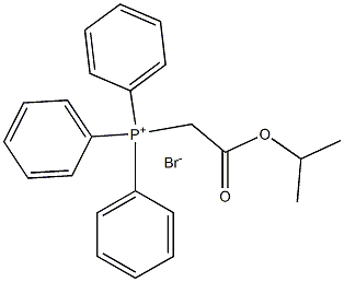 (Isopropyloxycarbonylmethyl)triphenylphonium bromide Structure