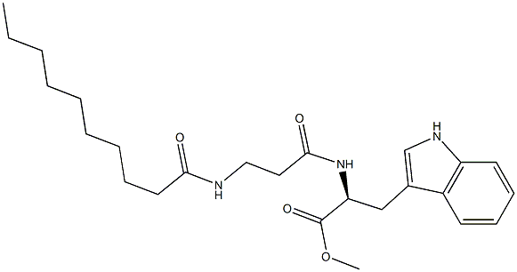 15939-57-8 N-Decanoyl-βAla-L-Trp-OMe