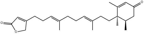 cyclolinteinone 结构式