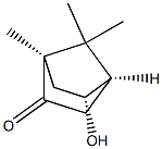 (+)-Exo-5-hydroxycamphor Structure