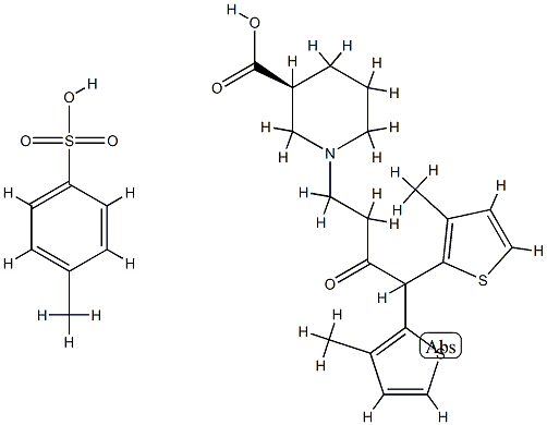 Oxotiagabine Tosylate Structure