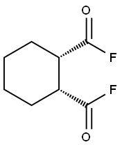 1,2-Cyclohexanedicarbonyl difluoride, cis- (9CI),161117-13-1,结构式