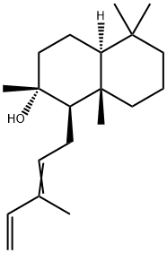 1616-86-0 (1R,4aα)-Decahydro-2,5,5,8aβ-tetramethyl-1β-(3-methyl-2,4-pentadienyl)-naphthalen-2α-ol