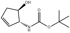 카르밤산,(5-하이드록시-2-사이클로펜텐-1-일)-,1,1-디메틸에틸에스테르,(1R-