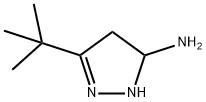 1H-Pyrazol-5-amine,3-(1,1-dimethylethyl)-4,5-dihydro-(9CI),162208-35-7,结构式