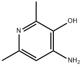 3-Pyridinol,4-amino-2,6-dimethyl-(9CI) Struktur