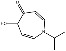 4H-Azepin-4-one,1,5-dihydro-5-hydroxy-1-(1-methylethyl)-(9CI),162712-65-4,结构式