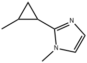 1H-Imidazole,1-methyl-2-(2-methylcyclopropyl)-(9CI),164063-10-9,结构式