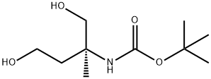 Carbamic acid, [3-hydroxy-1-(hydroxymethyl)-1-methylpropyl]-, 1,1- Structure