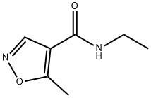 4-Isoxazolecarboxamide,N-ethyl-5-methyl-(9CI) Structure