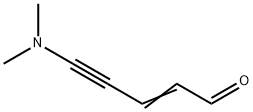2-Penten-4-ynal,5-(dimethylamino)-(9CI) Struktur
