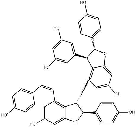 CIS-宫部苔草酚C, 168037-22-7, 结构式