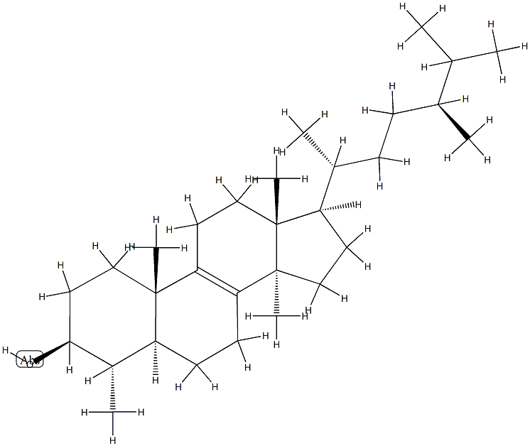 24,28-dihydroobtusifoliol Struktur