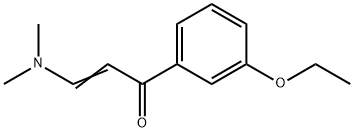 2-Propen-1-one,3-(dimethylamino)-1-(3-ethoxyphenyl)-(9CI) Structure