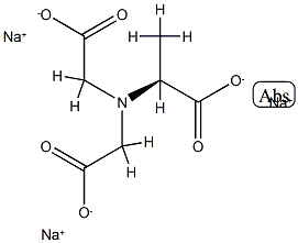 甲基甘氨酸二乙酸三钠,170492-24-7,结构式