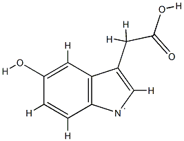 1H-Indol-1-yl,3-(carboxymethyl)-5-hydroxy-(9CI) Structure