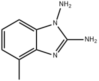 1H-Benzimidazole-1,2-diamine,4-methyl-(9CI),171082-85-2,结构式