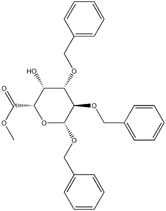 벤질2-O,3-O-디벤질-6-옥소-6-O-메틸-β-D-갈락토피라노시드