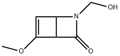 2-Azabicyclo[2.2.0]hex-5-en-3-one,2-(hydroxymethyl)-5-methoxy-(9CI) 结构式