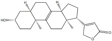 3β-Hydroxy-5β-carda-8,20(22)-dienolide|