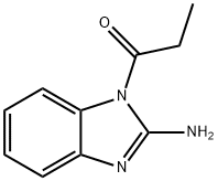 1H-Benzimidazol-2-amine,1-(1-oxopropyl)-(9CI) Structure