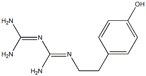 4-羟基苯乙双胍, 17426-94-7, 结构式