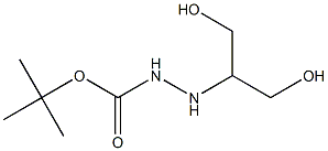 Hydrazinecarboxylic acid, 2-[2-hydroxy-1-(hydroxymethyl)ethyl]-, 1,1- 结构式