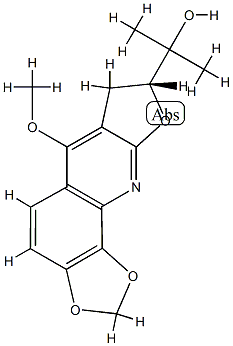 isopteleflorine,174513-97-4,结构式