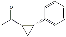 Ethanone, 1-[(1R,2S)-2-phenylcyclopropyl]-, rel- (9CI) Structure