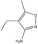 3-Isoxazolamine,4-ethyl-5-methyl-(9CI) Struktur