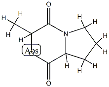 1H-Pyrrolo[2,1-c][1,4]oxazine-1,4(3H)-dione,tetrahydro-3-methyl-(9CI),178757-90-9,结构式