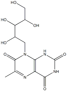 7-Oxolumazine Struktur