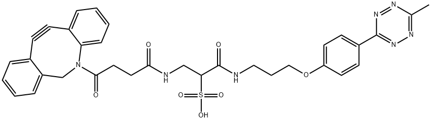 Methyltetrazine-DBCO, 1802238-48-7, 结构式