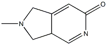 6H-Pyrrolo[3,4-c]pyridin-6-one,1,2,3,5-tetrahydro-2-methyl-(9CI) Structure