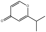 4H-Pyran-4-one,2-(1-methylethyl)-(9CI),182616-37-1,结构式