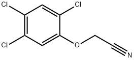 (2,4,5-trichlorophenoxy)acetonitrile Structure