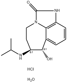 盐酸齐帕特罗, 186046-05-9, 结构式