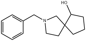 6-羟基-2-苄基-2-氮杂螺[4.4]壬烷 结构式
