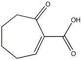 1-Cycloheptene-1-carboxylicacid,7-oxo-(9CI) 化学構造式