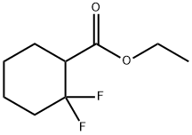 Ethyl 2,2-difluorocyclohexanecarboxylate Struktur