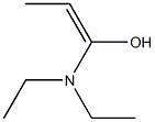 1-Propen-1-ol,1-(diethylamino)-(9CI) Struktur