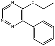 1,2,4-Triazine,5-ethoxy-6-phenyl-(9CI) 结构式