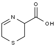 2H-1,4-Thiazine-3-carboxylicacid,3,6-dihydro-(9CI) 结构式