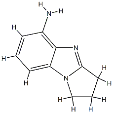 1H-Pyrrolo[1,2-a]benzimidazol-5-amine,2,3-dihydro-(9CI) Structure