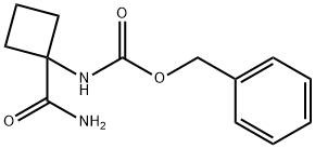 Benzyl (1-Carbamoylcyclobutyl)Carbamate(WXC00549) Structure