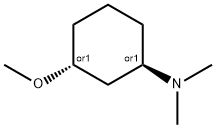 Cyclohexanamine, 3-methoxy-N,N-dimethyl-, (1R,3R)-rel- (9CI) Structure