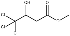 METHYL 3-HYDROXY-4,4,4-TRICHLOROBUTYRATE),19487-29-7,结构式