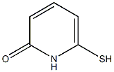 2(1H)-Pyridinone,6-mercapto-(9CI) 结构式