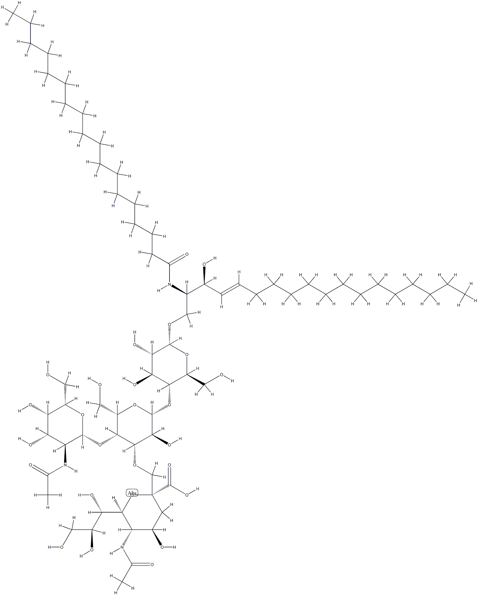 GANGLIOSIDE GM2 SODIUM SALT|单唾液酸神经节苷脂GM2